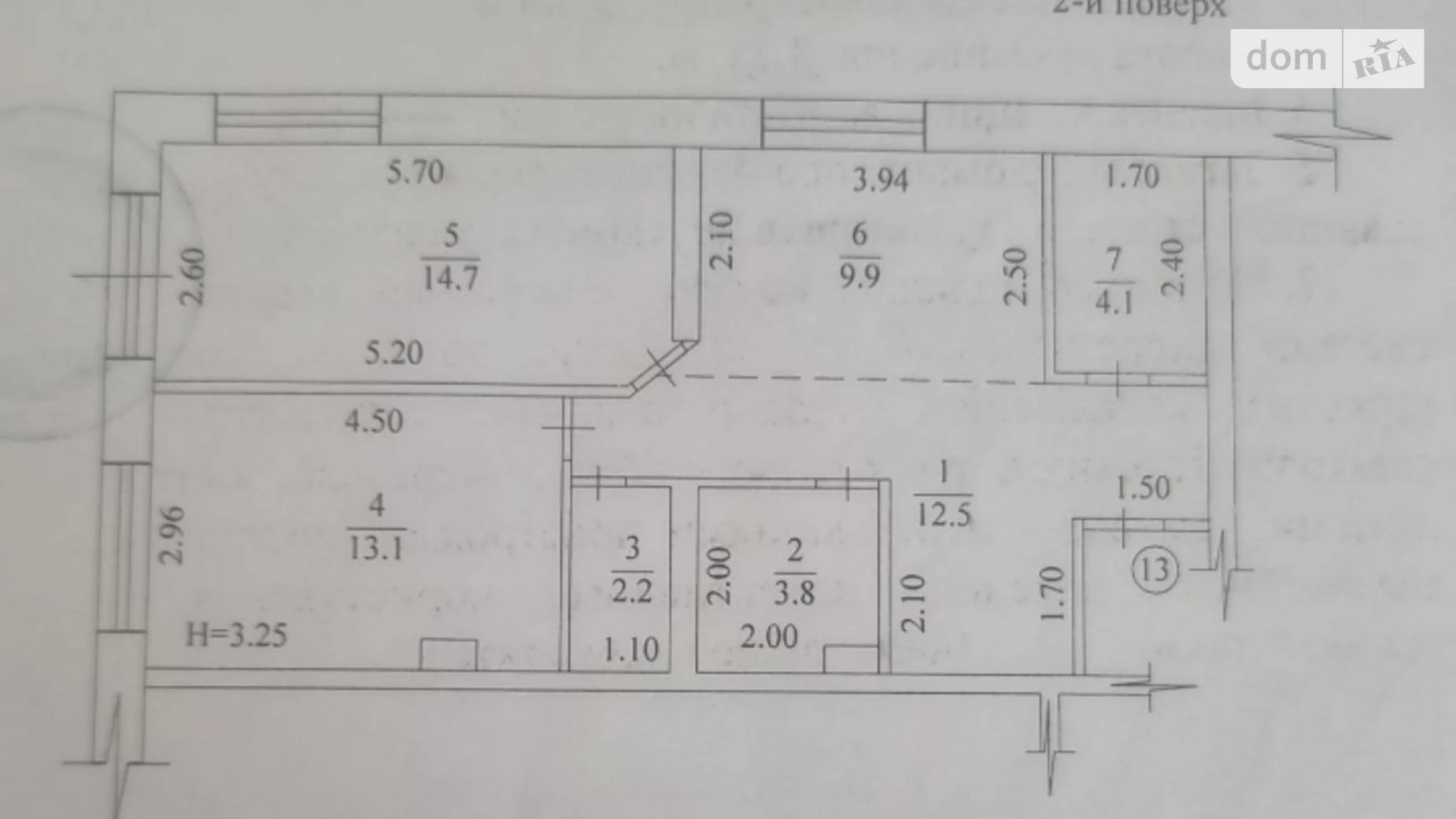 Продается 2-комнатная квартира 60 кв. м в Харькове, ул. Кричевского, 42 - фото 4