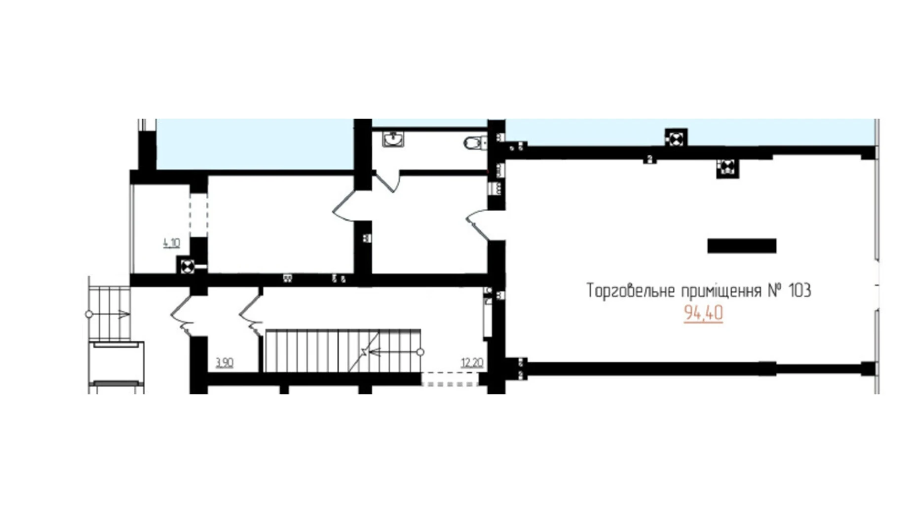 Продается офис 94.4 кв. м в бизнес-центре, цена: 169920 $ - фото 2