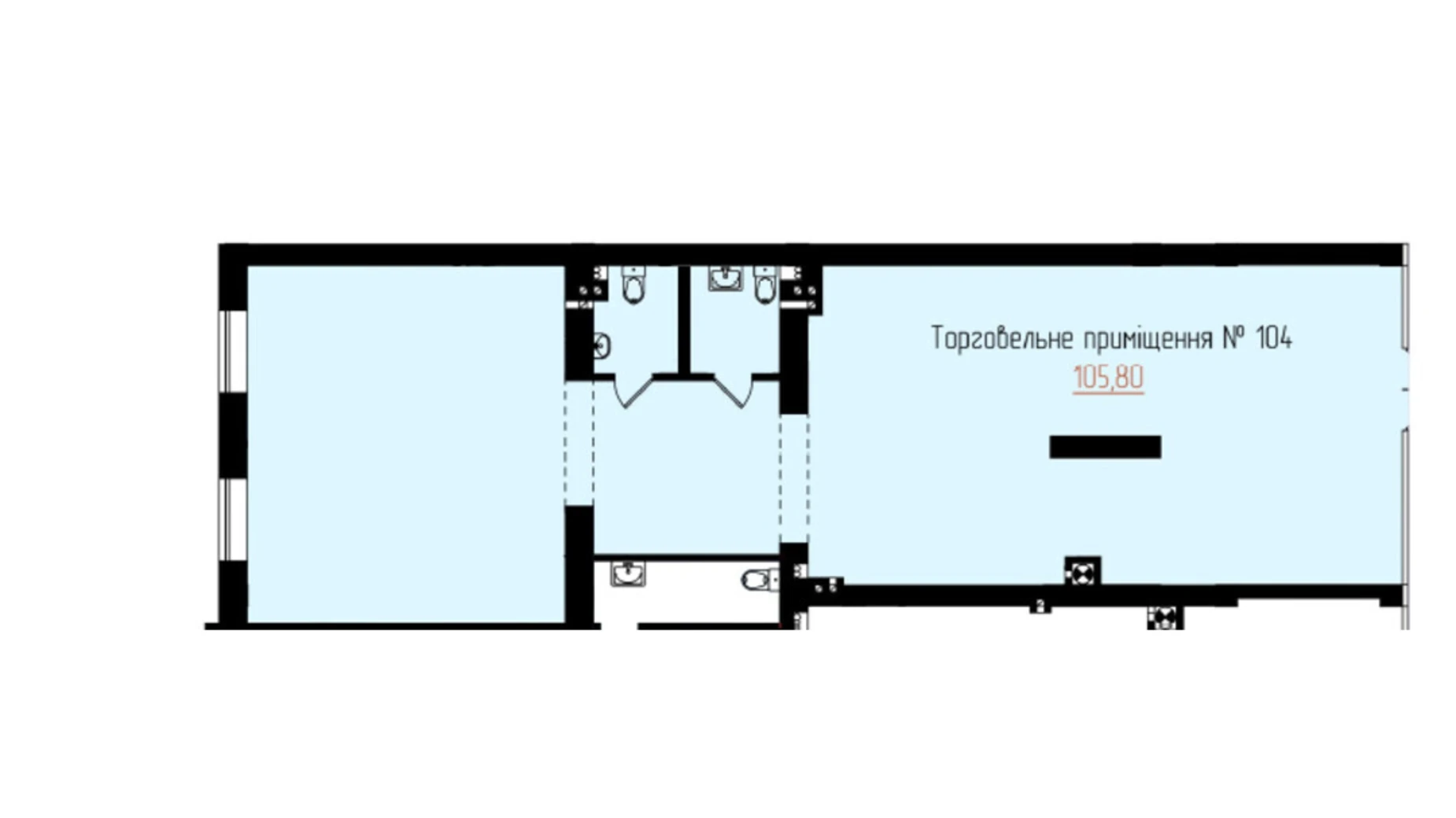 Продается офис 105.8 кв. м в бизнес-центре, цена: 190440 $ - фото 3