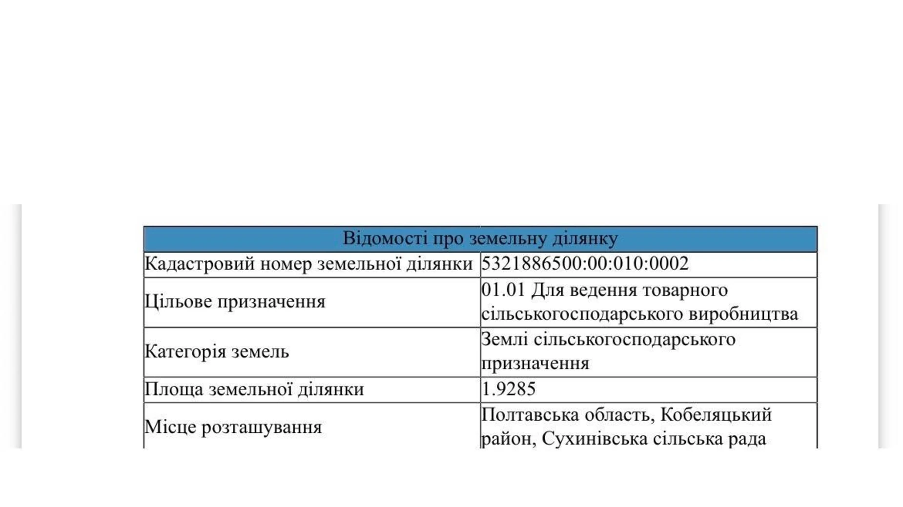 Продается земельный участок 1.9285 соток в Полтавской области, цена: 7232 $ - фото 3