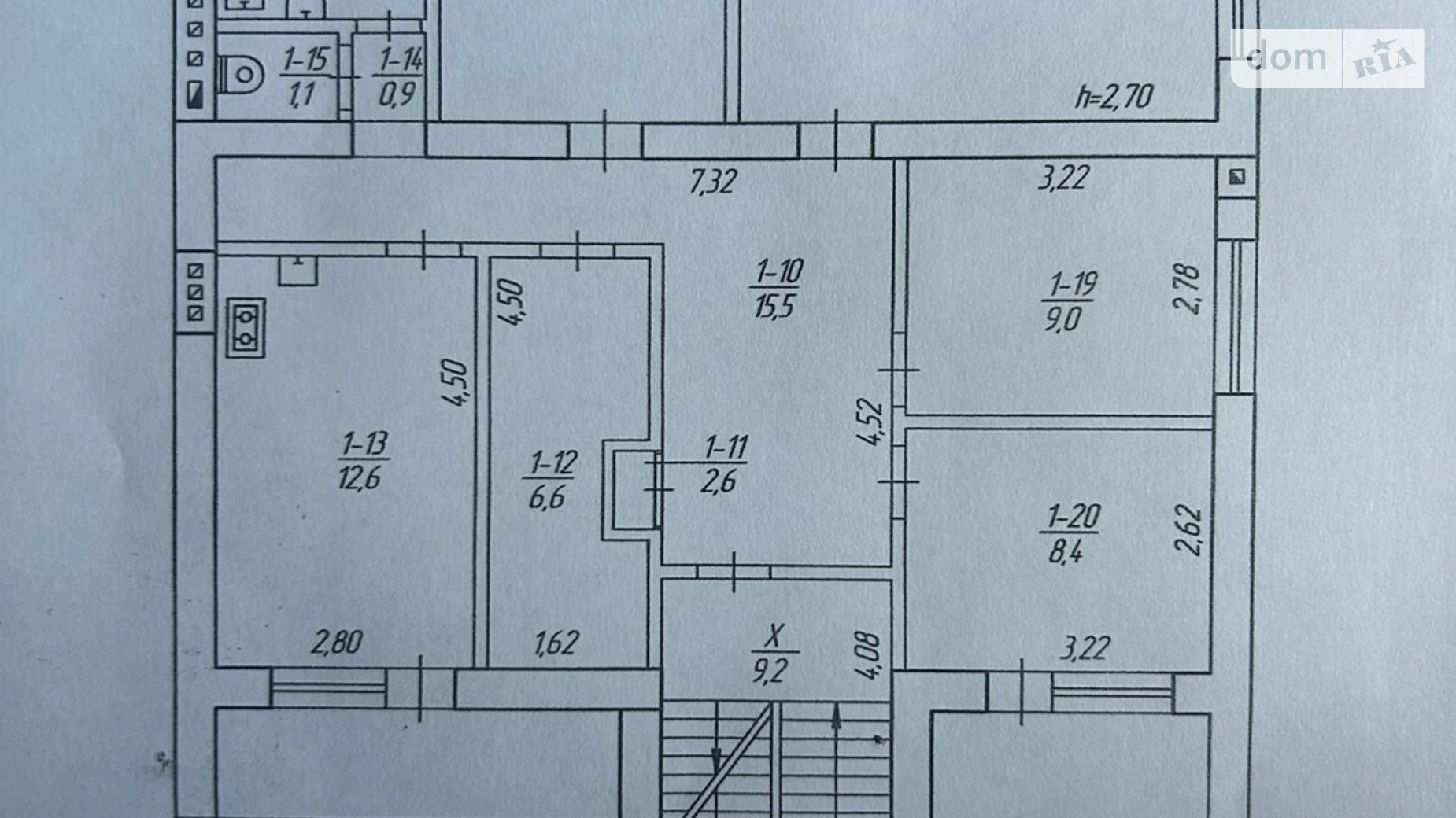 Продается часть дома 181.5 кв. м с камином, цена: 95000 $ - фото 5