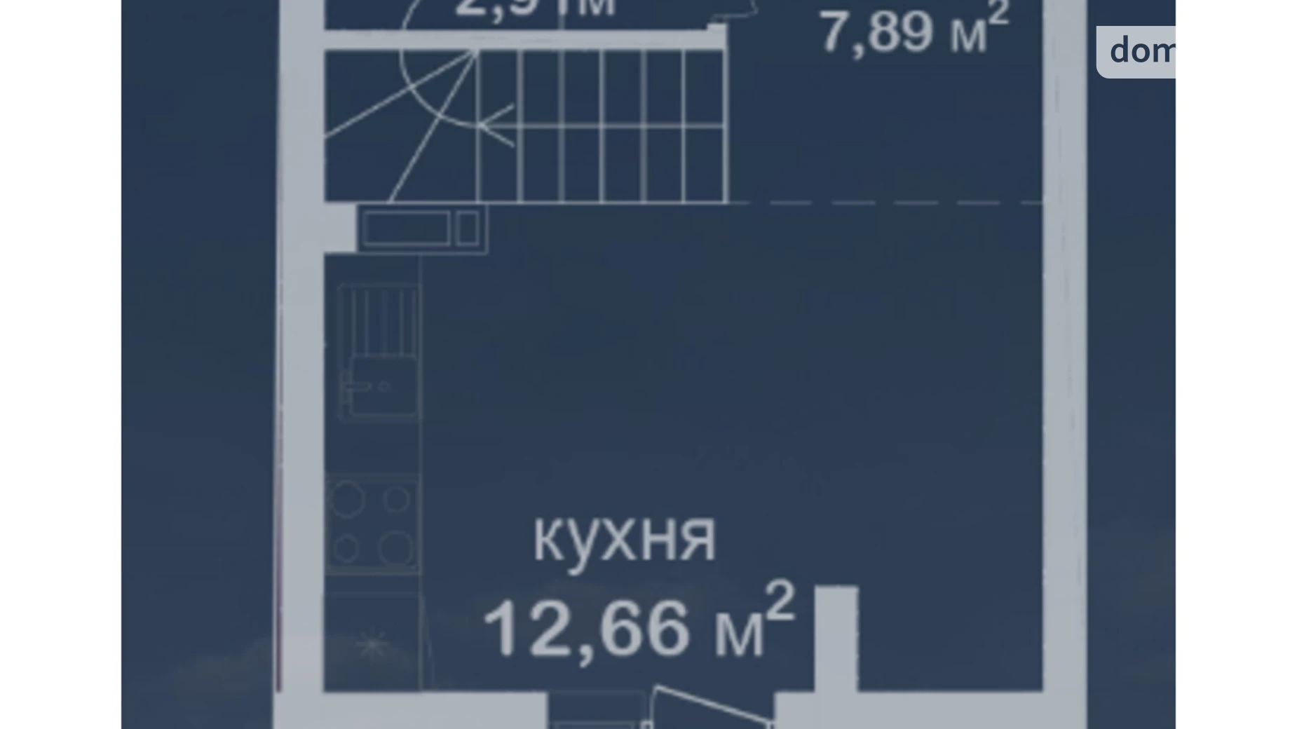 Продається 1-кімнатна квартира 41.23 кв. м у Києві, вул. Академіка Заболотного, 152 - фото 4