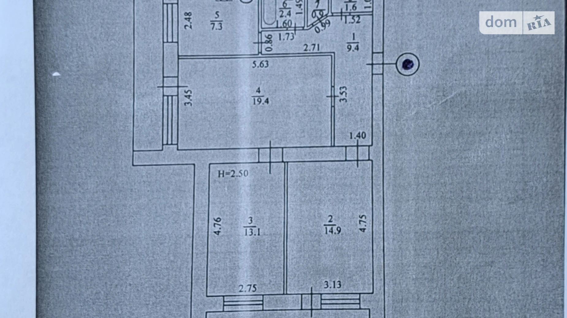 Продается 3-комнатная квартира 81 кв. м в Харькове, ул. 23-го Августа, 39 - фото 4