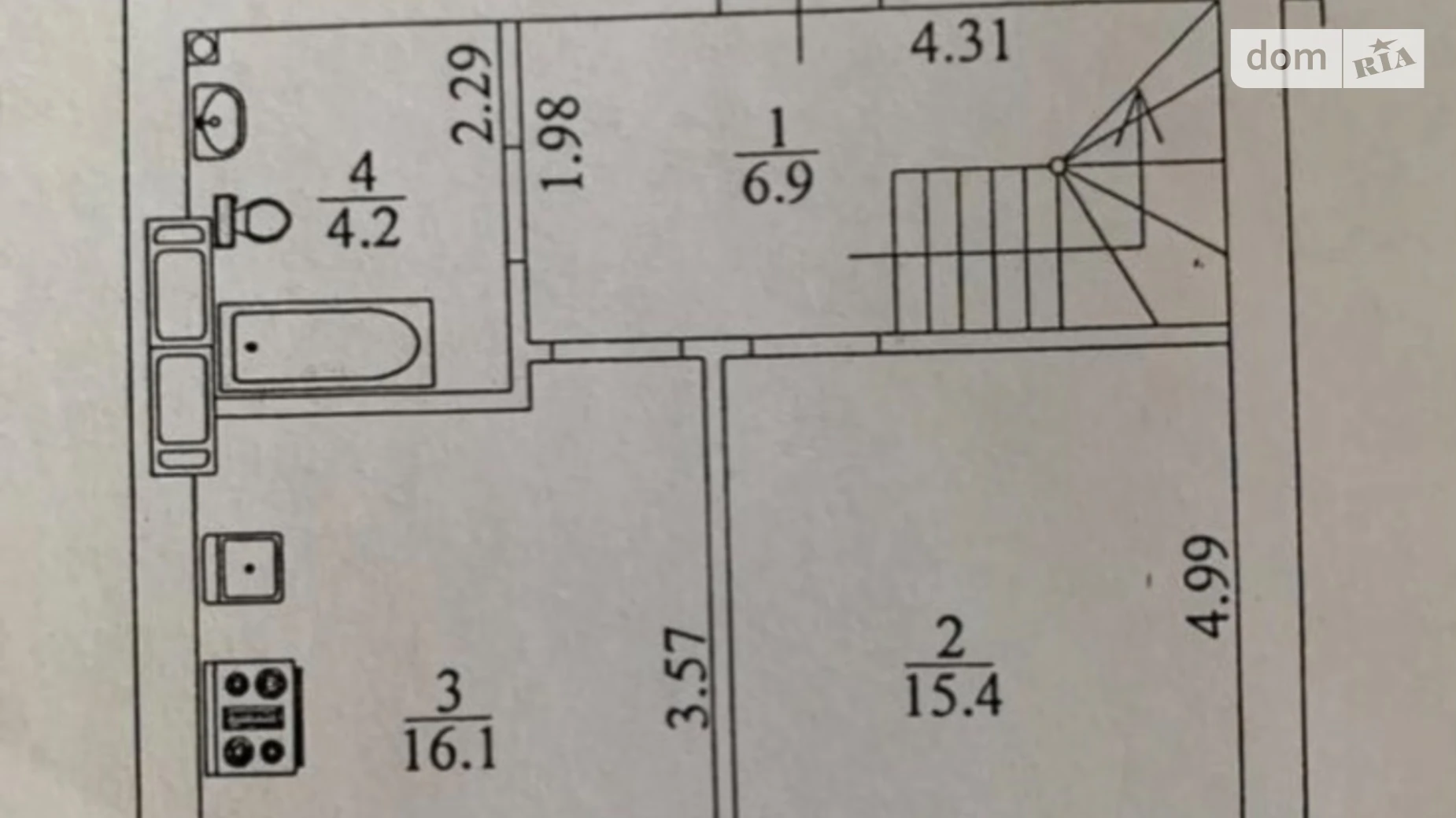 Продается 2-комнатная квартира 77 кв. м в Киеве, ул. Радистов, 34Д - фото 5