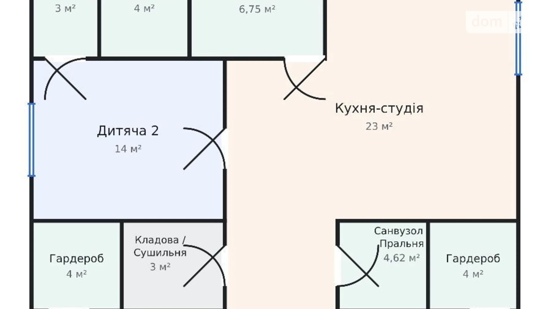 Продается одноэтажный дом 100 кв. м с мансардой, цена: 89000 $ - фото 2
