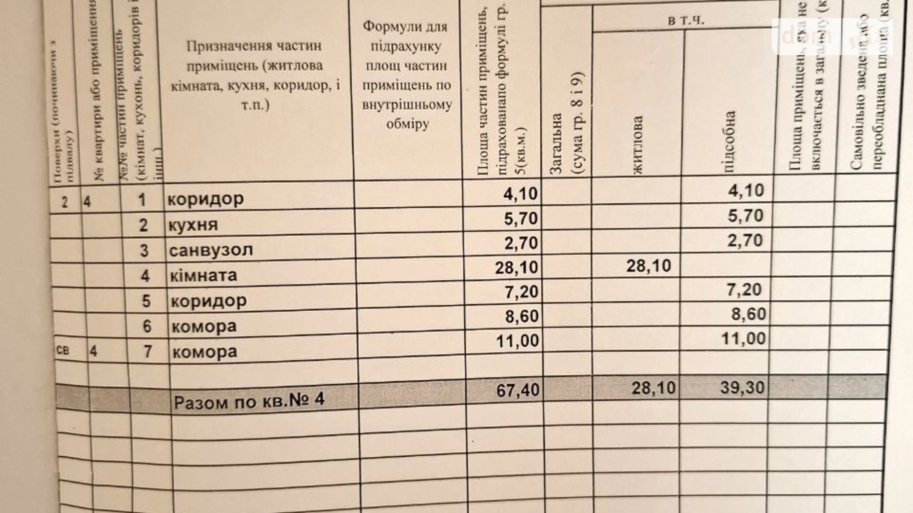 Продається 1-кімнатна квартира 67.4 кв. м у Чернівцях, вул. Українська, 24 - фото 2