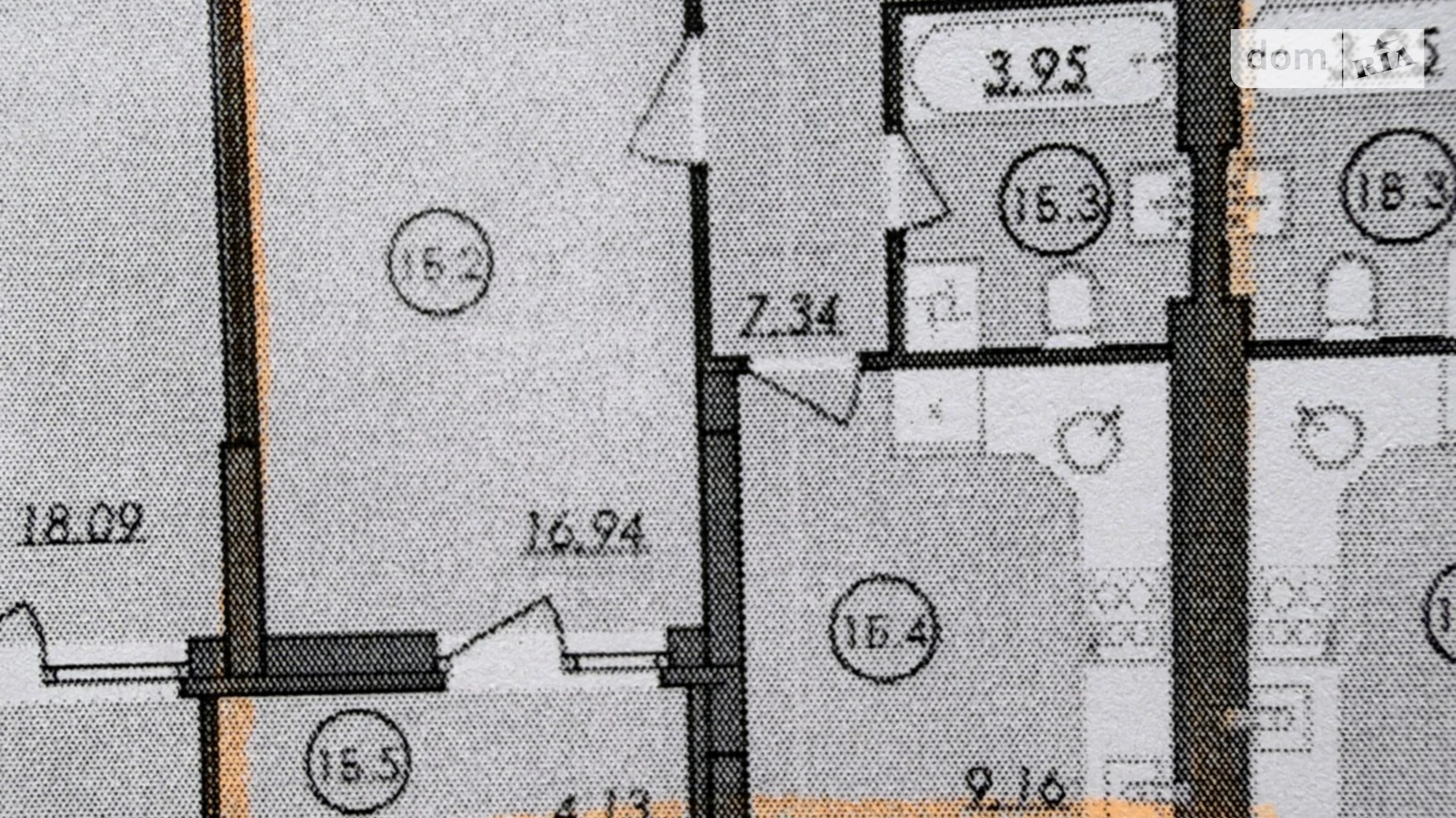 1-кімнатна квартира 41.52 кв. м у Луцьку, вул. Зоряна(Арцеулова) - фото 3