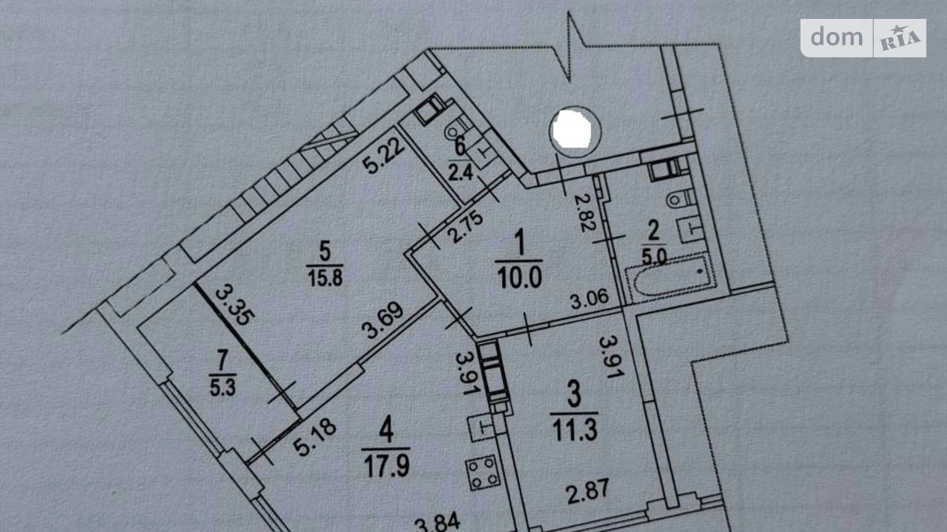 Продається 2-кімнатна квартира 67.7 кв. м у Києві, вул. Причальна, 10 - фото 2