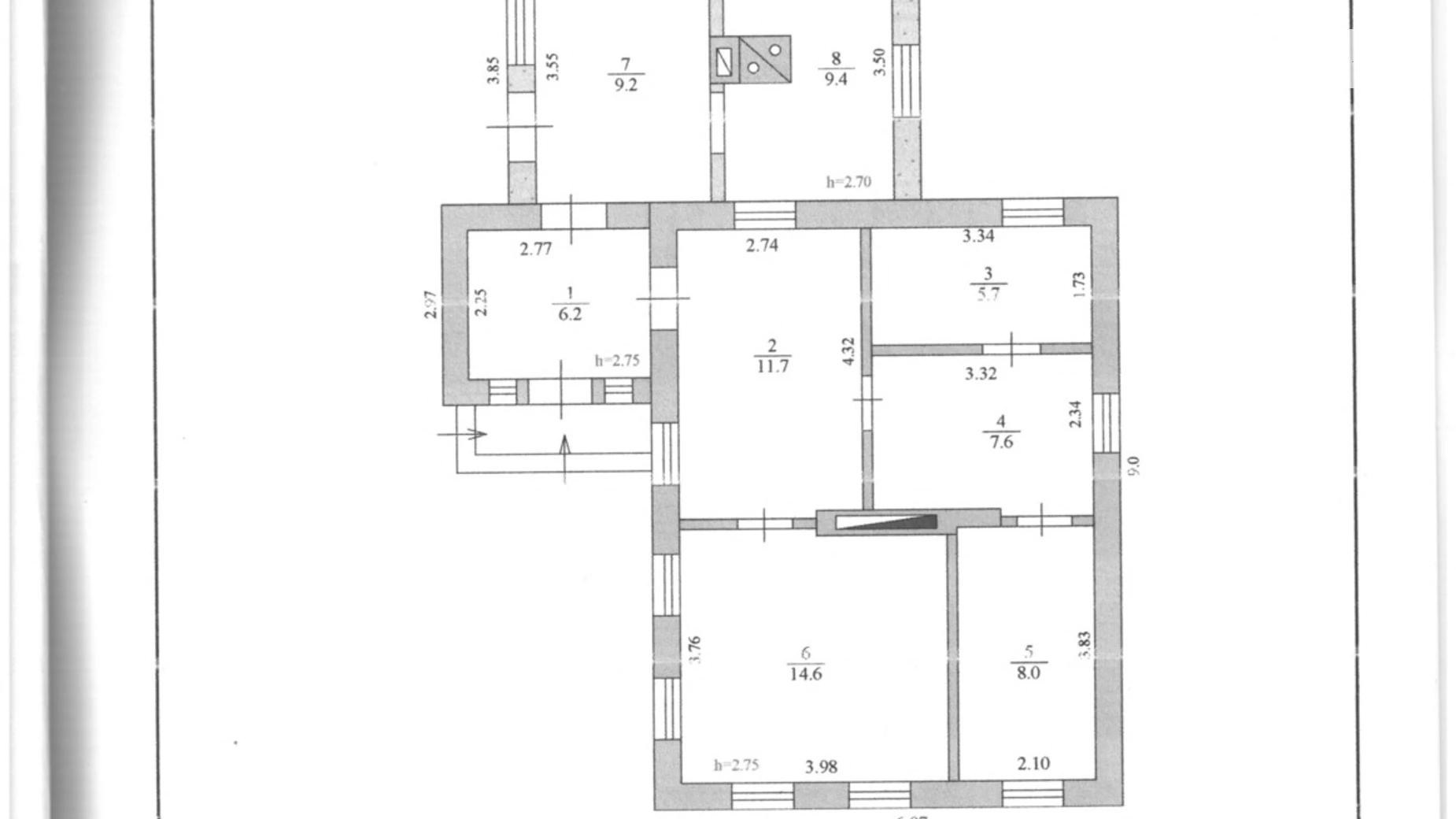 Продається одноповерховий будинок 72.4 кв. м з мансардою, цена: 27000 $ - фото 2