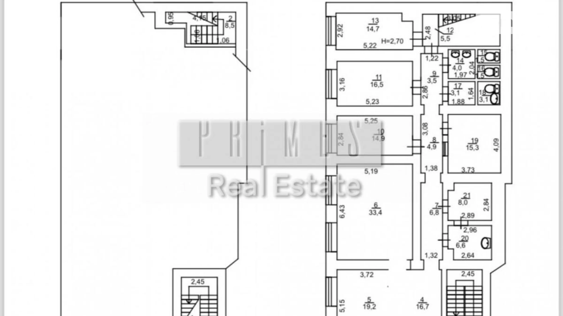 Сдается в аренду офис 212 кв. м в бизнес-центре, цена: 2500 $ - фото 5