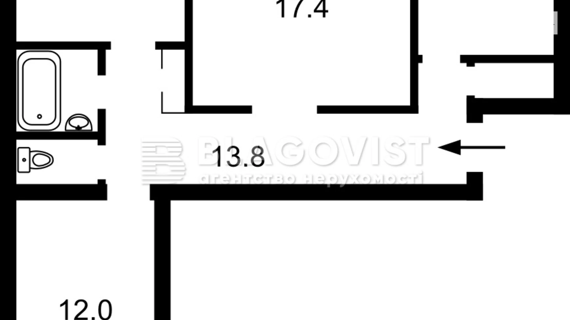 Продається 3-кімнатна квартира 67.6 кв. м у Києві, вул. Преображенська, 26 - фото 4