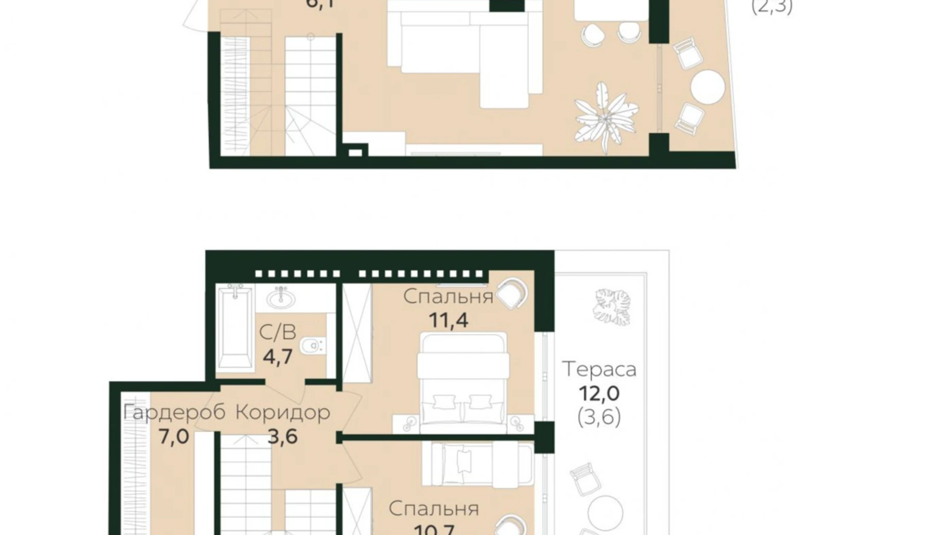 Продается 3-комнатная квартира 91.2 кв. м в Львове, цена: 291840 $ - фото 4