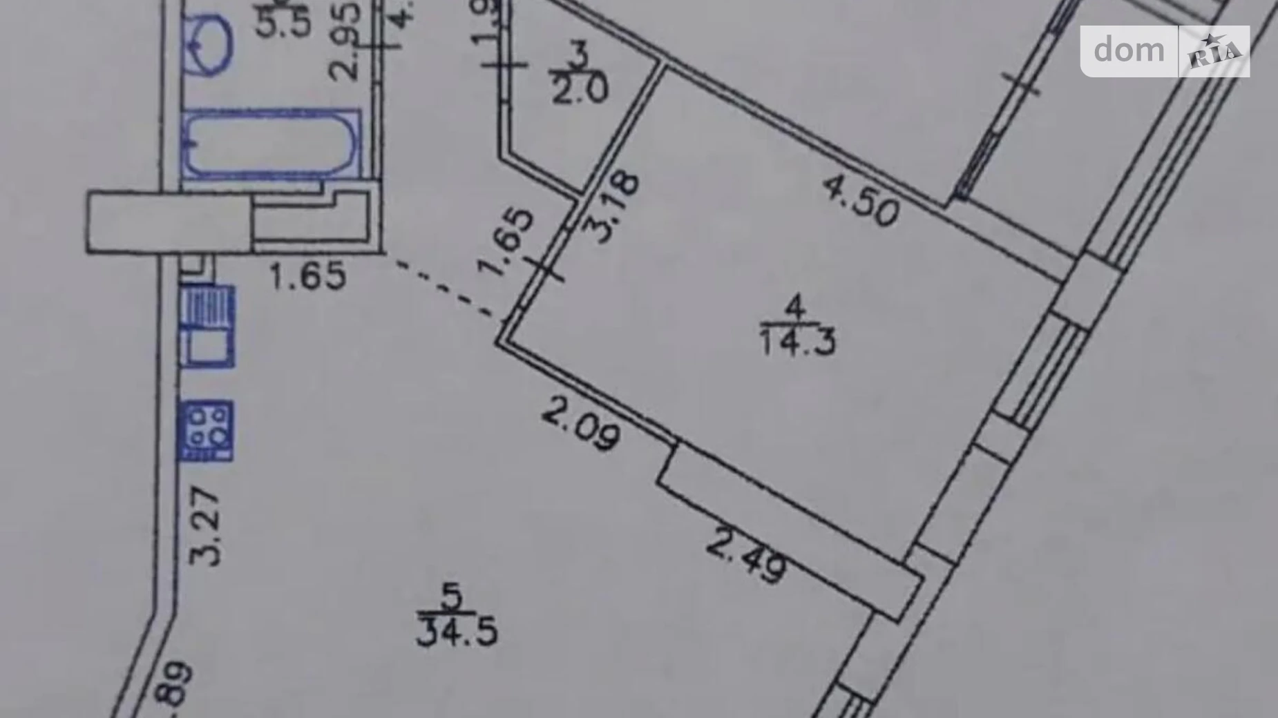 Здається в оренду 1-кімнатна квартира 52.4 кв. м у Києві, просп. Берестейський(Перемоги), 11 корпус 1 - фото 3