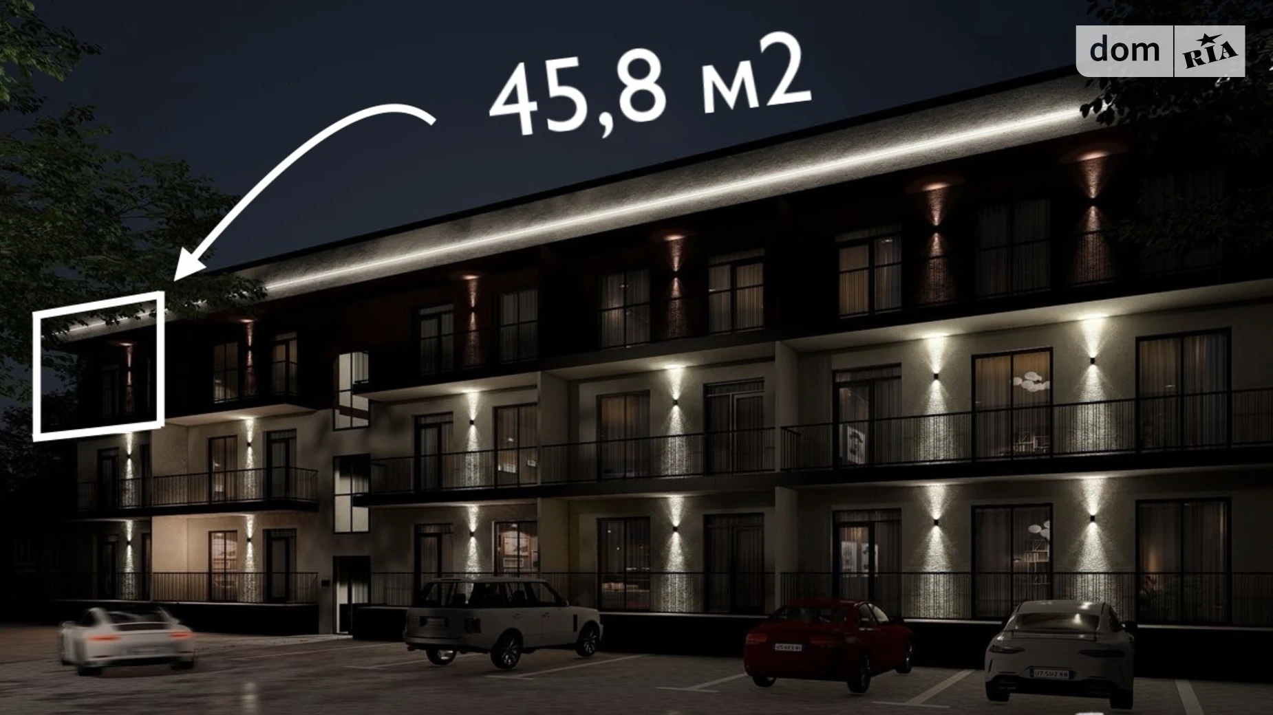 Продается 1-комнатная квартира 45.8 кв. м в Ужгороде, цена: 59500 $ - фото 3