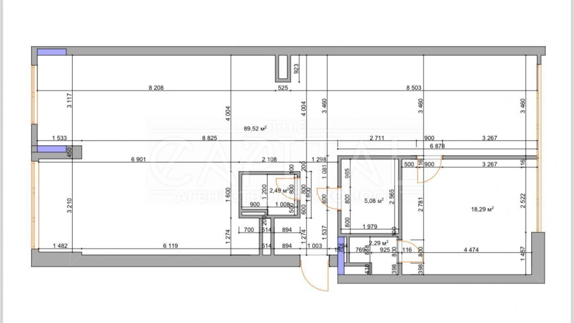 Сдается в аренду офис 119 кв. м в бизнес-центре, цена: 2500 $ - фото 4