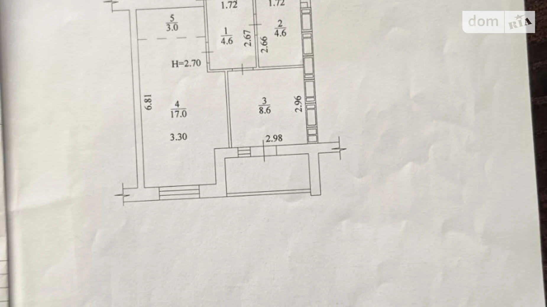 Продается 1-комнатная квартира 39.7 кв. м в Харькове, цена: 30000 $ - фото 4