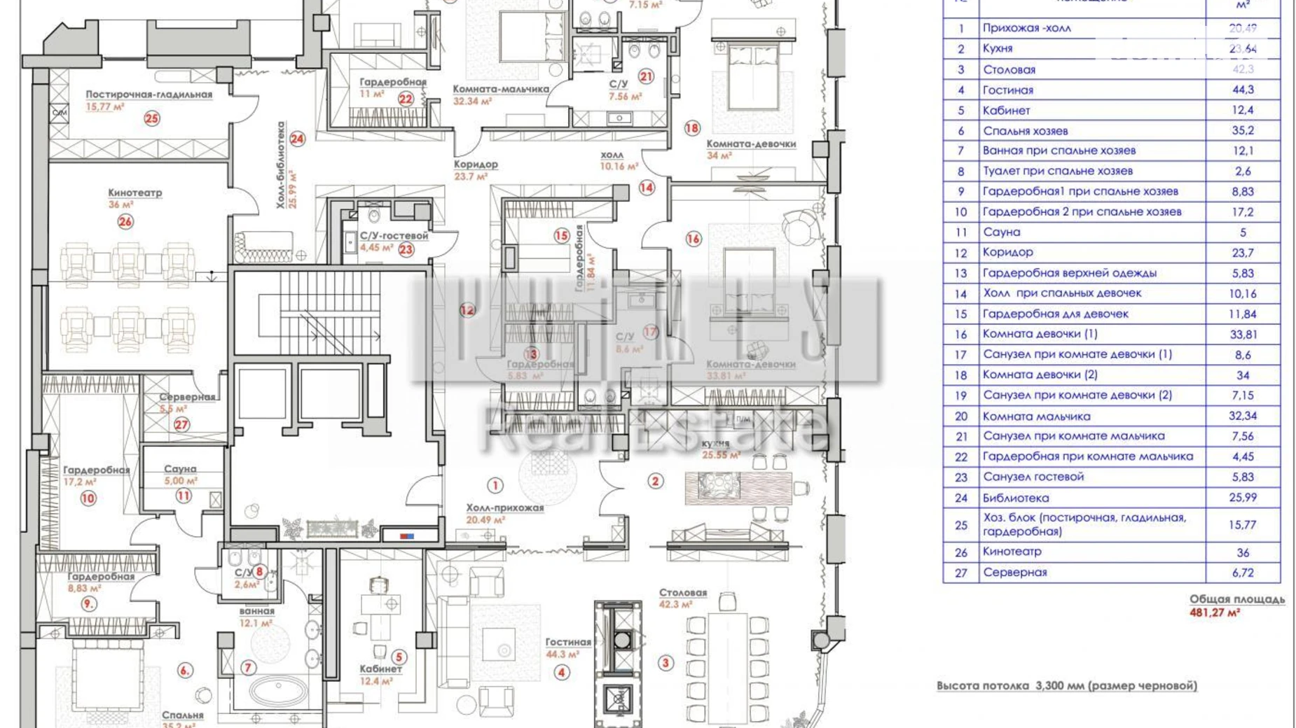 Продається 6-кімнатна квартира 501.7 кв. м у Києві, вул. Новоселицька, 10 - фото 2