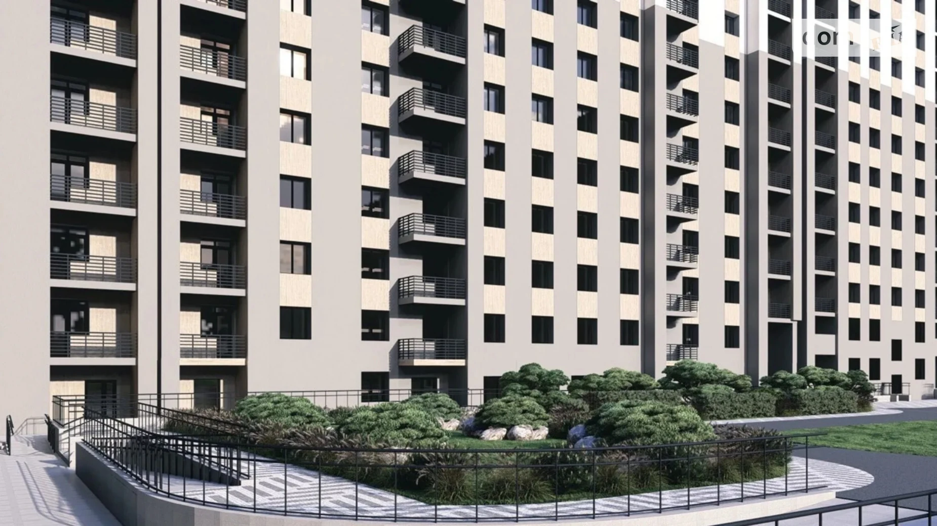1-комнатная квартира 39 кв. м в Тернополе, ул. Сахарова Андрея Академика, 9 - фото 4