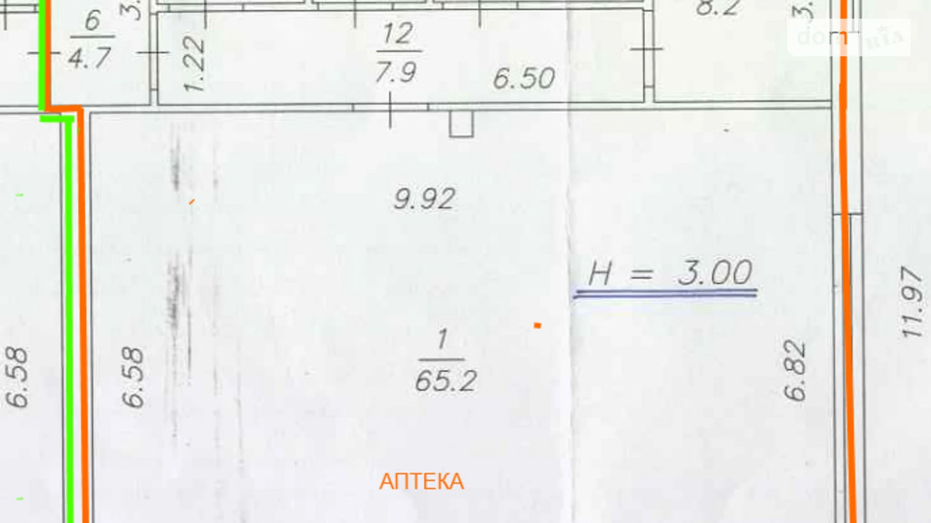 Сдается в аренду помещения свободного назначения 99.2 кв. м в 1-этажном здании, цена: 25800 грн - фото 5