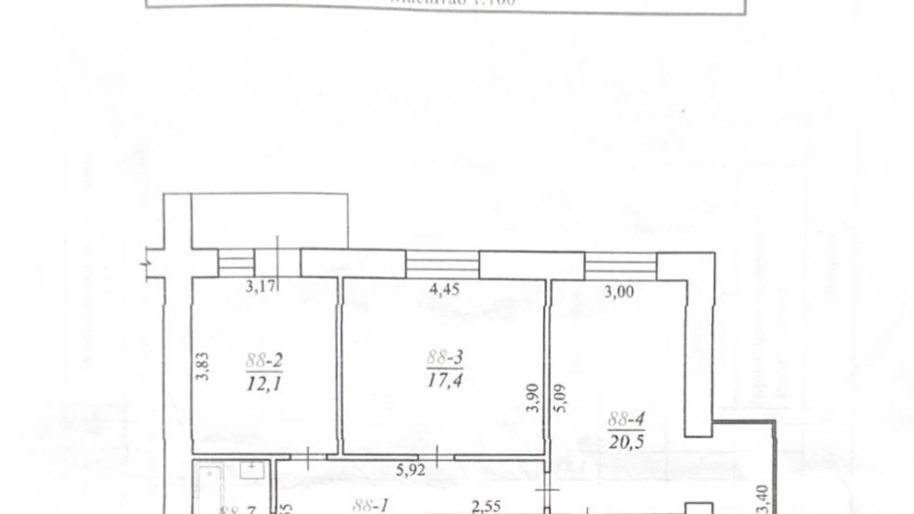 Продается 2-комнатная квартира 74.1 кв. м в Хмельницком, цена: 59000 $ - фото 2