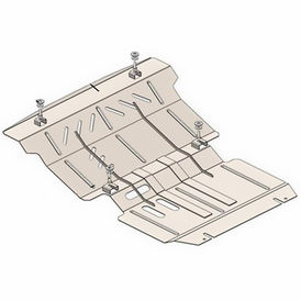 Кольчуга Standart Защита двигателя, радиатора и редуктора из стали