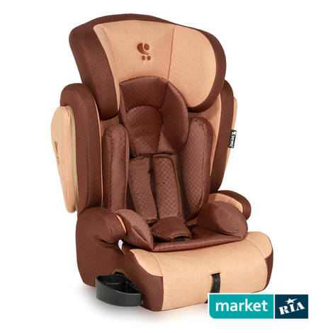 Lorelli OMEGA+SPS Beige&Brown  | Автокресло - бустер для детей весом 9 - 36 кг: фото