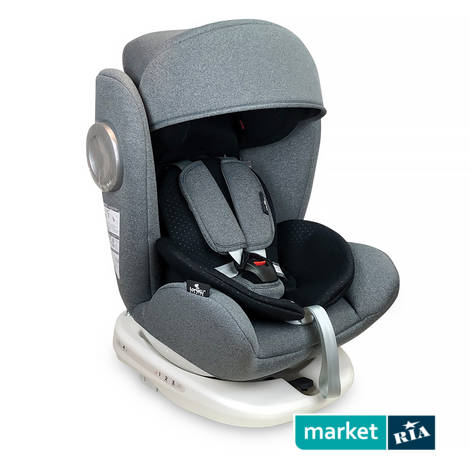 Lorelli LUSSO SPS Isofix Grey  | Автокресло для детей весом 9 - 36 кг: фото