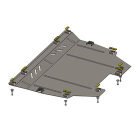 Кольчуга Standart Защита двигателя, КПП и радиатора из стали