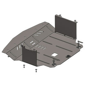 Кольчуга Standart Захист двигуна, КПП і радіатора зі сталі