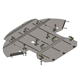 Кольчуга Standart Захист двигуна, КПП і радіатора зі сталі