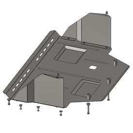 Кольчуга Standart Защита двигателя, КПП и радиатора из стали