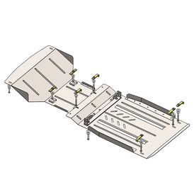 Кольчуга Standart Захист двигуна, КПП і радіатора зі сталі