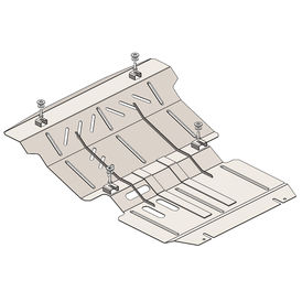 Кольчуга Standart Защита двигателя, радиатора и редуктора из стали