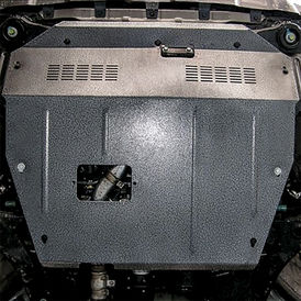 Кольчуга ZipoFlex Захист двигуна, КПП і радіатора зі оцинкованої сталі