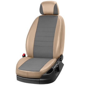 EMC-Elegant Eco Comfort (пілот) Комбіновані чохли з екошкіри та автотканини