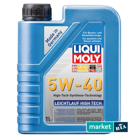 Liqui Moly Leichtlauf High Tech 5W-40 1 л.  | синтетическое моторное масло: фото