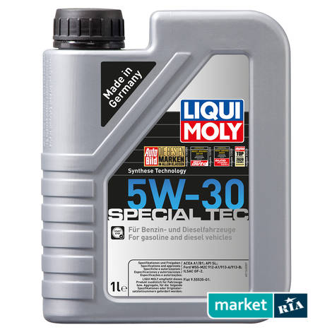Liqui Moly Special Tec 5W-30 1 л.  | синтетическое моторное масло: фото