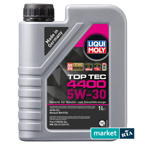 Liqui Moly Top Tec 4400 5W-30 1 л.  | синтетична моторна олива: фото