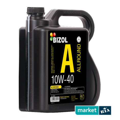 Bizol Allround 10W-40 4 л.  | полусинтетическое моторное масло: фото