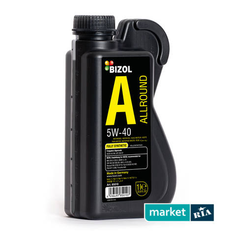 Bizol Allround 5W-40 1 л.  | синтетическое моторное масло: фото
