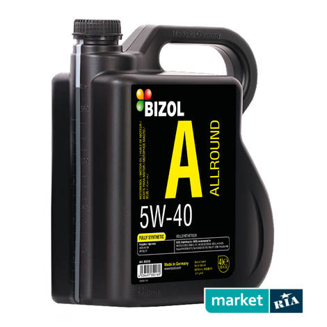 Bizol Allround 5W-40 4 л.  | синтетическое моторное масло: фото