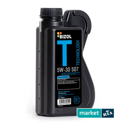Bizol Technology 5W-30 507 1 л.  | синтетическое моторное масло: фото