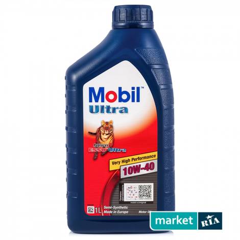 Mobil Ultra 10W-40 1 л.  | полусинтетическое моторное масло: фото