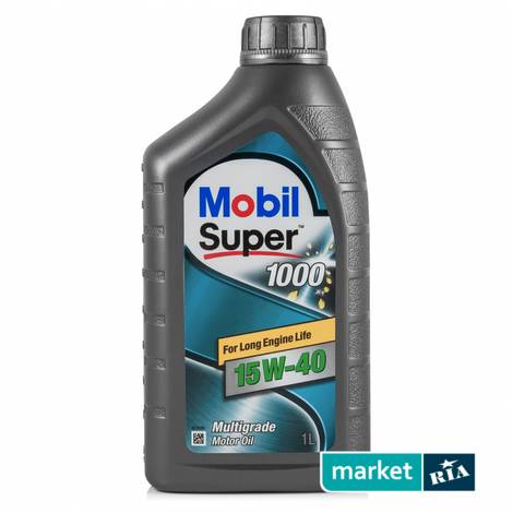 Mobil Super 1000 x1 15W-40 1 л.  | минеральное моторное масло: фото