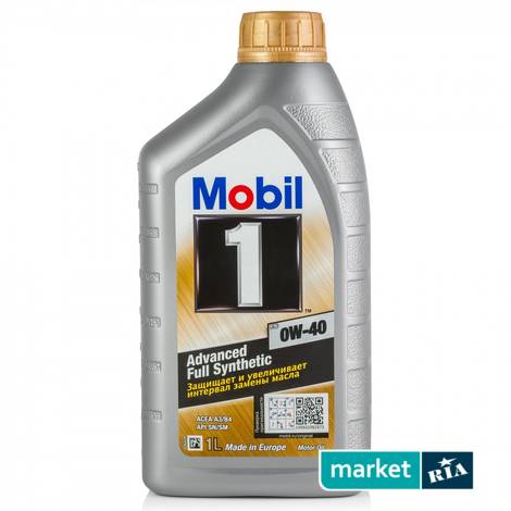 Mobil 1 FS 0W-40 1 л.  | синтетическое моторное масло: фото