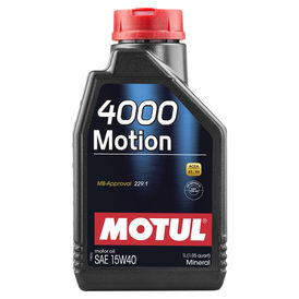 MOTUL 4000 Motion 15W-40 1 л. мінеральна моторна олива