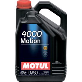 MOTUL 4000 Motion 10W-30 5 л. мінеральна моторна олива