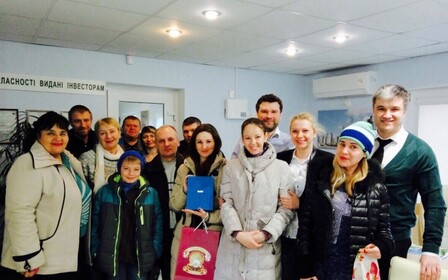 14 февраля День Св. Валентина в отделе продаж жилого комплекса "Жемчужина Троещины"