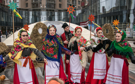 "Новопечерские Липки" отметили Масленицу.