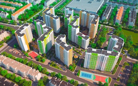 Новые квартиры в жилом комплексе «Нивки-Парк»